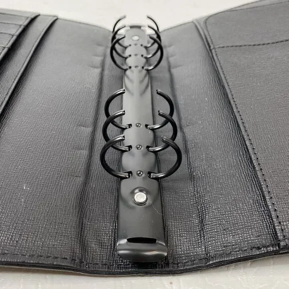 Cloth and Paper Foundations Black Leather Planner - Picture 14 of 16